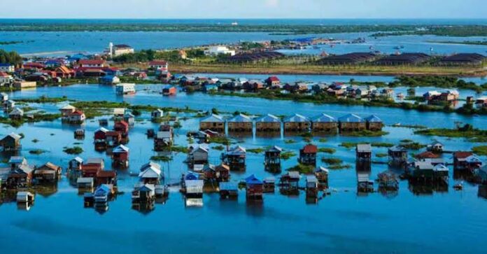 The Floating Village Of Ganvi A Village In Benin Called The Venice