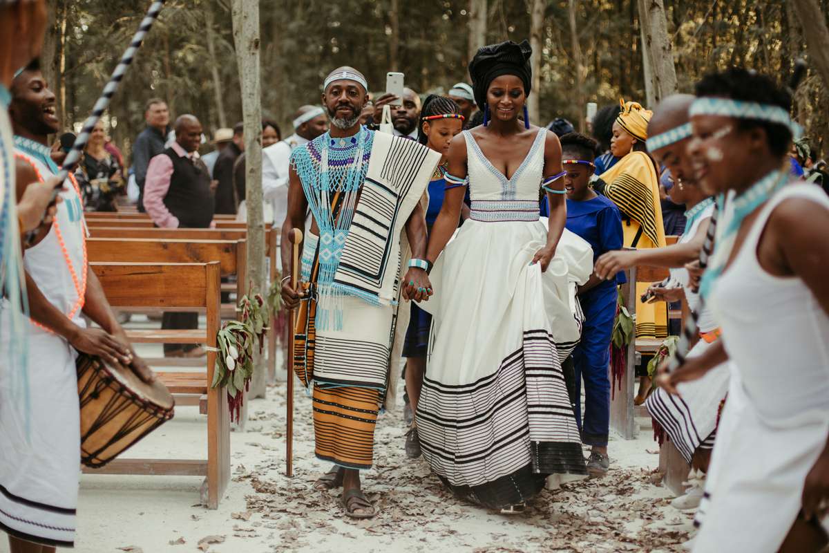 Check out this Authentic Xhosa Wedding at a Stunning Woodland in South Africa