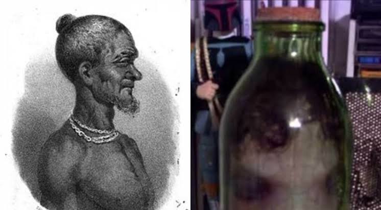 How King Badu Bonsu II of Ghana was beheaded and his head taken to the Netherlands by the Dutch