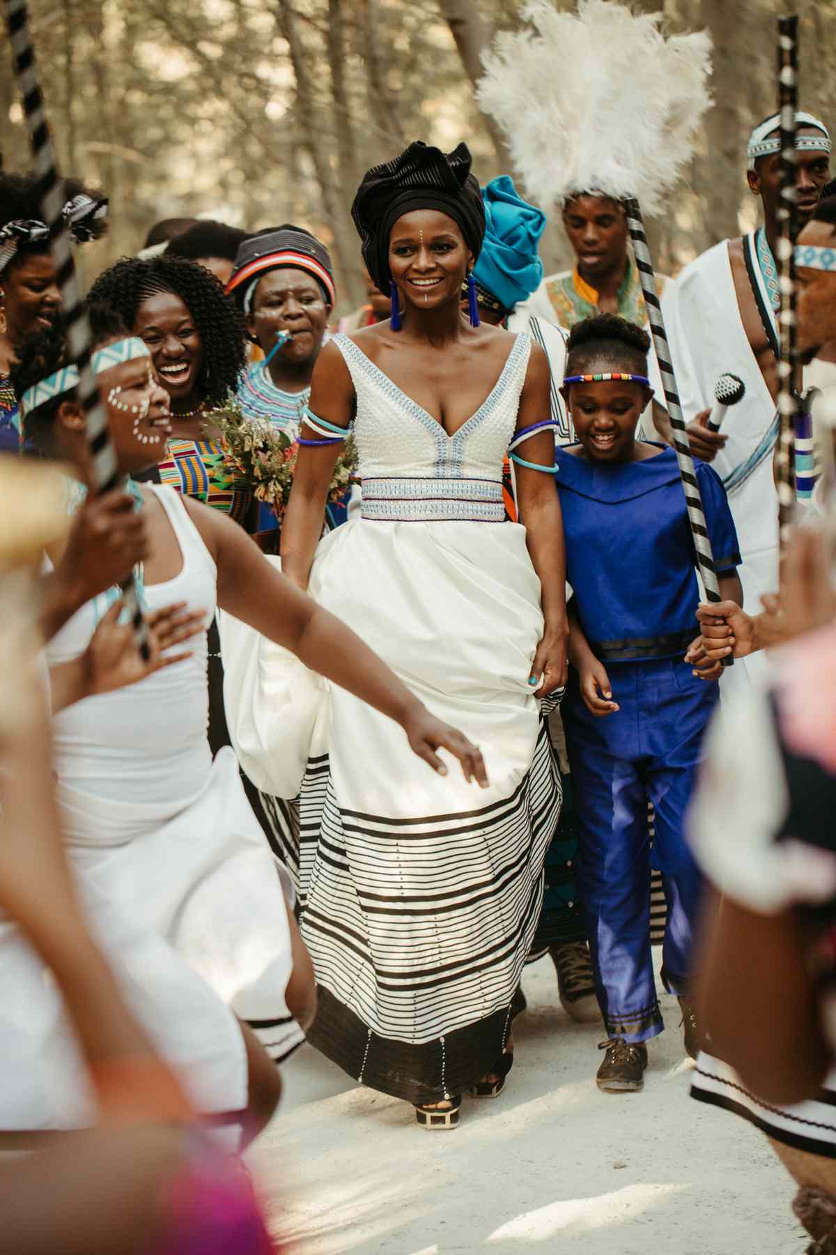 Check out this Authentic Xhosa Wedding at a Stunning Woodland in South Africa