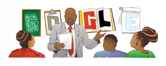 Google Honors Professor Okombo, The Founder Of African Sign Language Studies In Their Latest Doodle