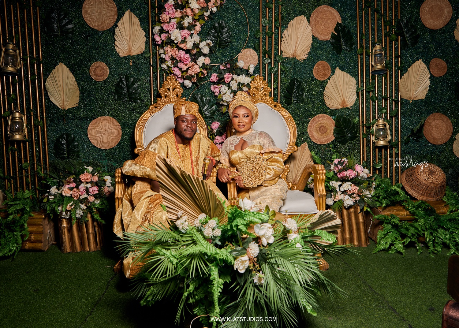 An Igbo bride and a Yoruba groom: Check out this beautiful African wedding #BecomingDAdelekes