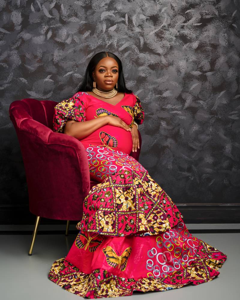 Check out this African Pride maternity photoshoot in Toronto, Canada