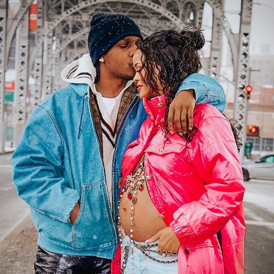 Finally! The Rumors are true! Rihanna is expecting her first baby with A$AP Rocky