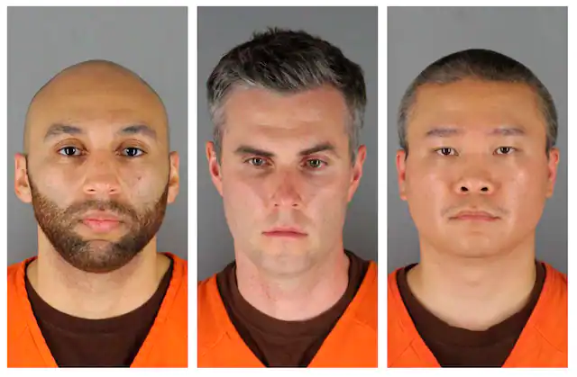 Former Minneapolis officers found guilty of violating George Floyd’s civil right