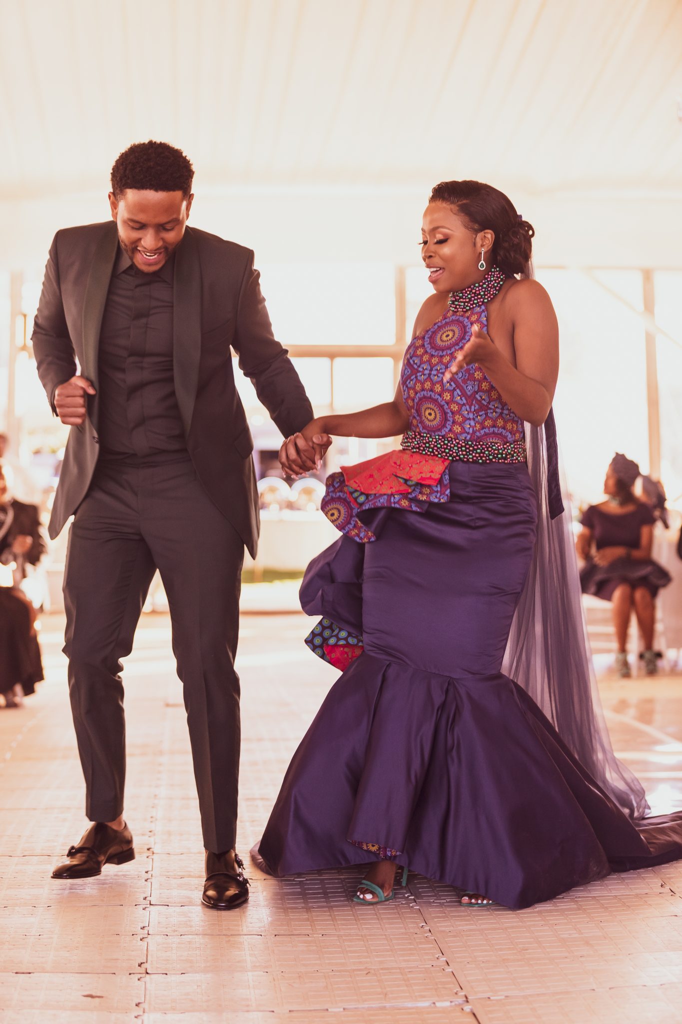 Enjoy this magical Botswana wedding of Setadimo and Kgosi
