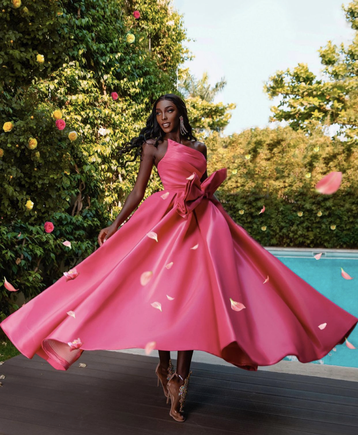 Take a look at 18 stunning photos of Olivia Yace, The Miss World 2nd Runner Up From Cote D' Ivoire.