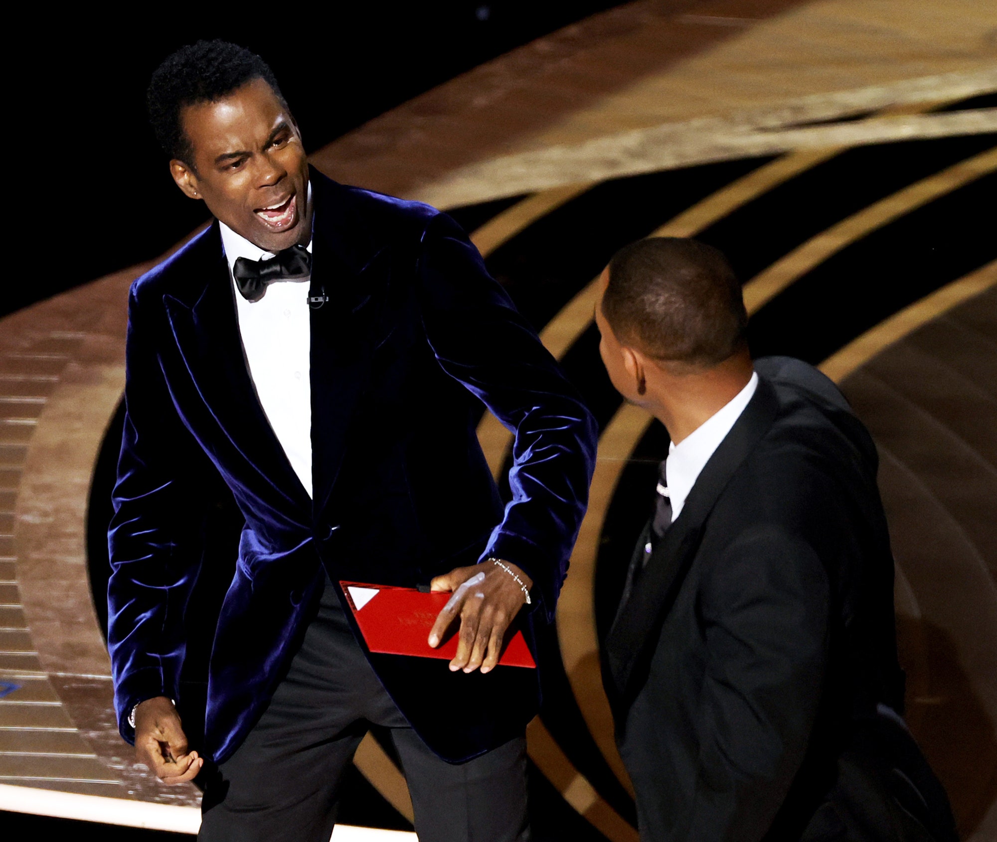 "But love will make you do crazy things"- Will Smith slaps Chris Rock at Oscars, wins Best Actor, Apologizes to the Academy.