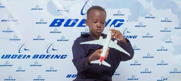 8-year-old Ugandan Pilot Becomes an African Sensation