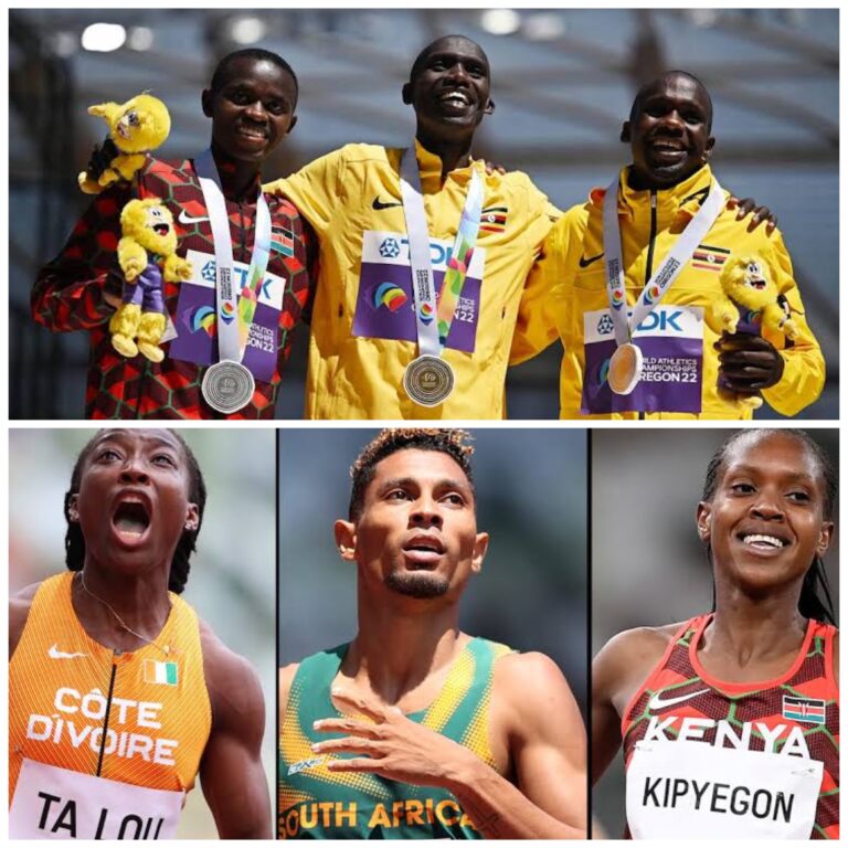 Africans Who Have Won Medals So Far at The World Athletic Championships
