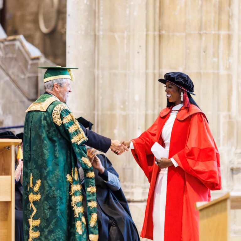 Nigerian Singer, Tiwa Savage, Honored With Doctorate By UK Versity