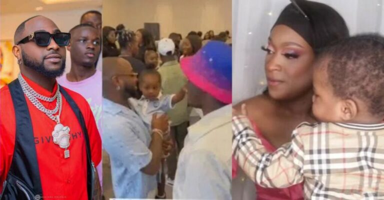 Nigerian Singer Davido Spotted With Fourth Child After DNA Test Confirms He’s The Father