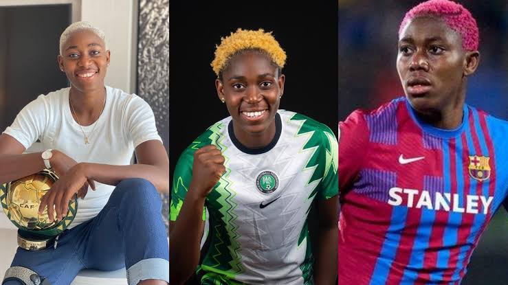 Nigeria’s Asisat Oshoala Becomes First female African To Get Ballon Dór Nomination