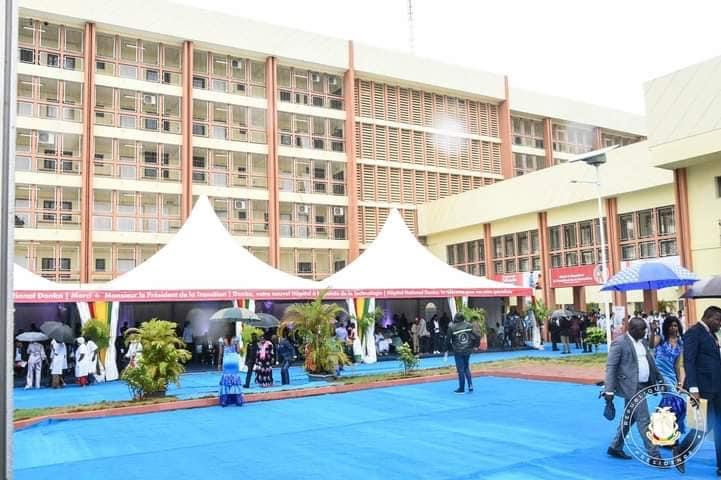 Colonel Mamadi Doumbouya Inaugurates Ultra Modern Hospital In Guinea
