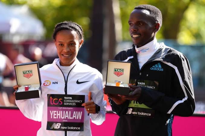 Ethiopia’s Yehualaw Becomes Youngest Woman to Win London Marathon