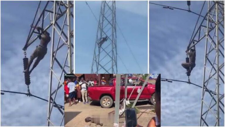 Ghanaian Man Commits suicide on High Voltage Transmission Over Financial Hardship