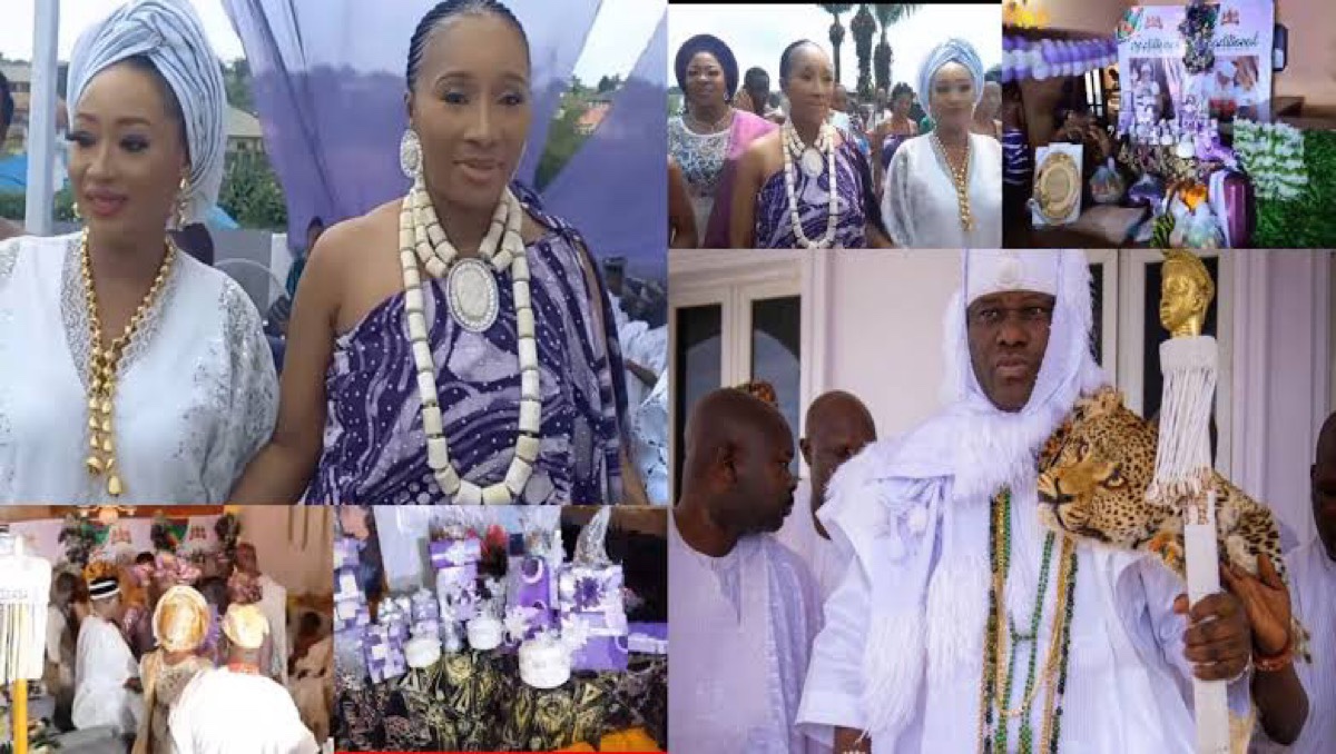 Founder of Africa Fashion week Becomes 5th wife Of Nigerian Monarch, Ooni of Ife