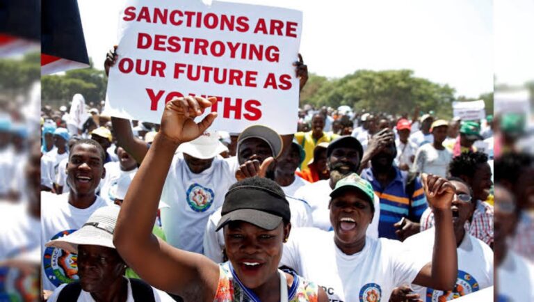 Zimbabweans Protest Economically Crippling Western Sanctions, Some Imposed 20 Years Ago