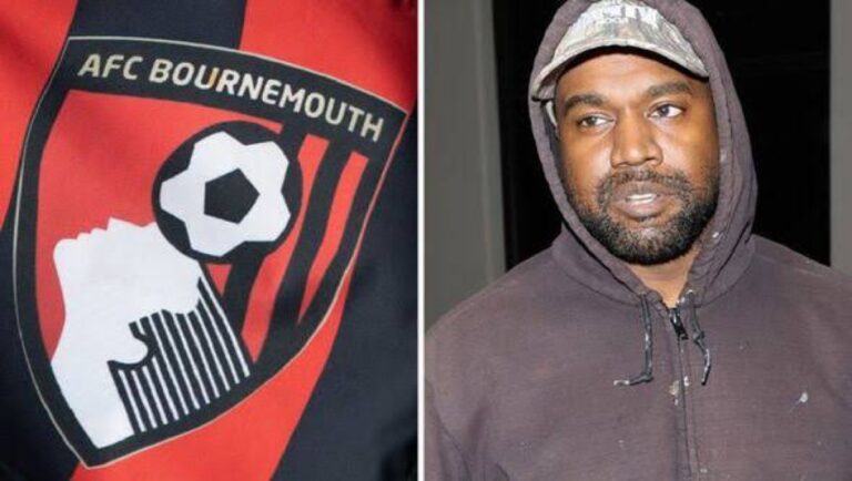 Premier League Club, Bournemouth Stops Use of Kanye West’s Song After Rapper’s Anti-Semitic Comments