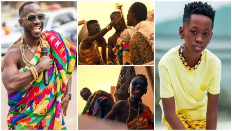 Ghanaian Star, Okyeame Kwame and Son Star in Disney Plus Movie with US Acappella Group Pentatonix