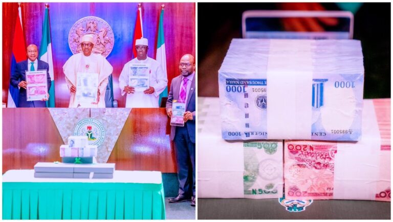 Nigeria Unveils It’s Newly Redesigned Naira Notes