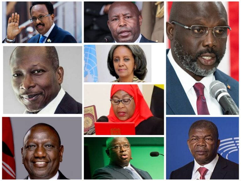 List of the Current Presidents of Each African Countries (2022)