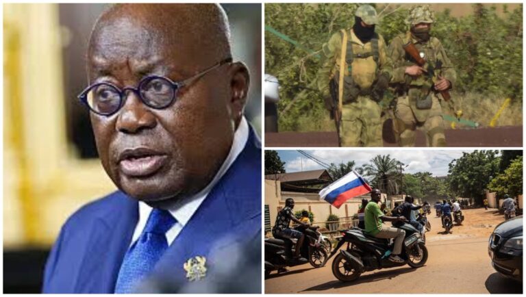 Ghana Accuses Burkina Faso of Hiring Feared Russian Wagner Mercenaries, Paying With Mine