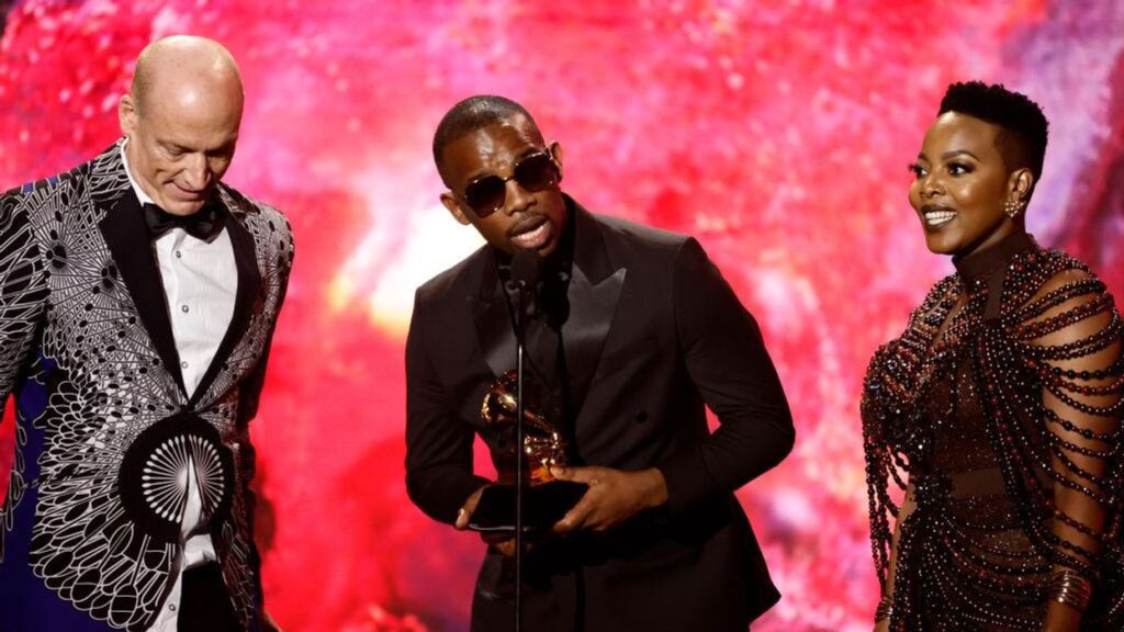 South Africa’s Nomcebo Zikode, Zakes Bantwini & Wouter Kellerman Beat Nigeria’s Burna Boy To Win Grammy Award