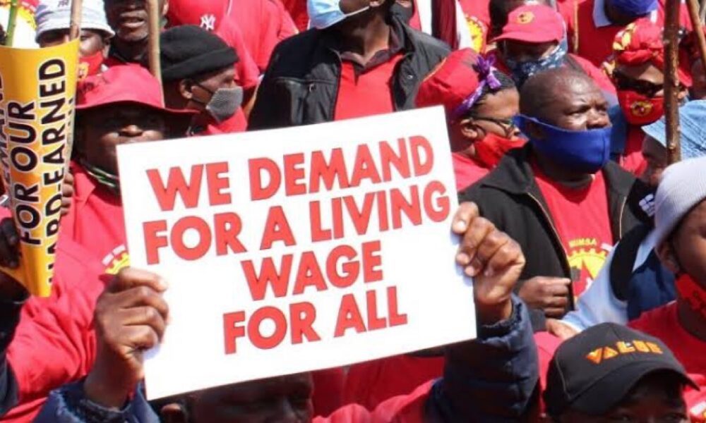 Public sector workers protest, demand wage increase In South Africa