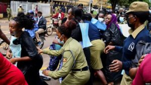 Uganda police arrest 11 female lawmakers during protest