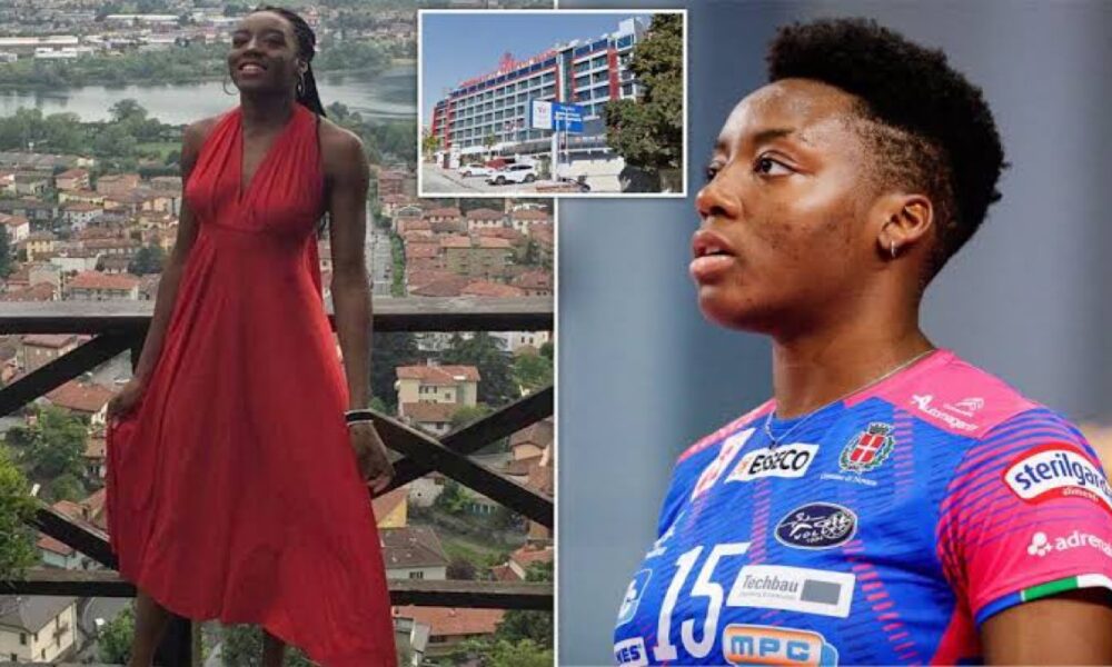 Italian-Nigerian volleyball star dies after jumping from 6th floor hotel window in Turkey
