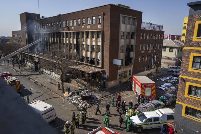 Devastating Johannesburg Fire In South Africa Leads To The Death Of Over 70 People