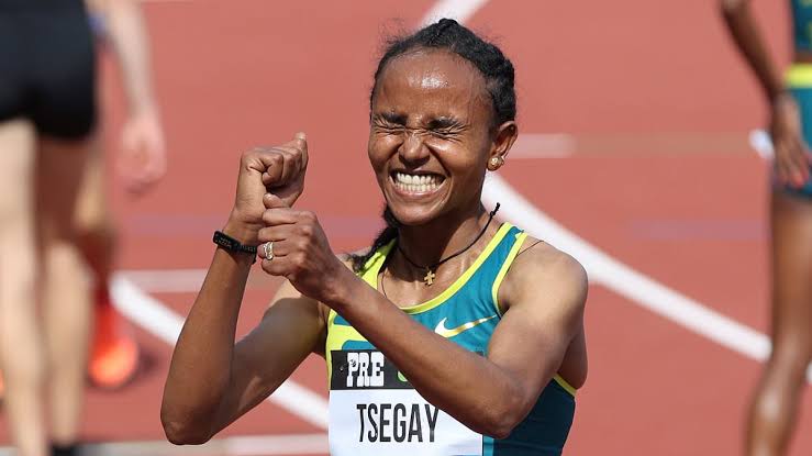 Ethiopia's Gudaf Tsegay Smashes Women's 5,000m World Record