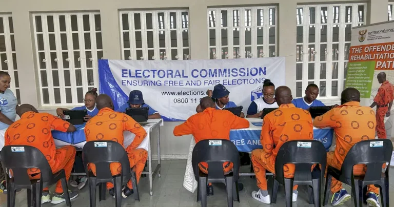 South Africa Expands Voter Roll: 100,000 Prisoners Set to Cast Ballots in Upcoming Elections