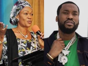 Meek Mill Reacts to Nigerian First Lady Remi Tinubu’s Comment on Ladies Imitating American Celebrities