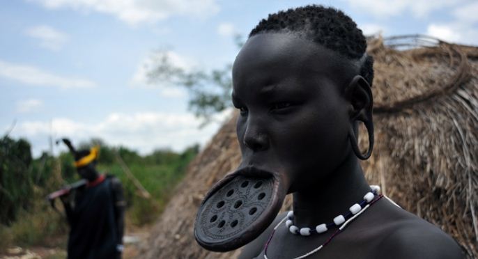 The Surma People | A Tribe Where Lip Plates Are Beauty Oriented