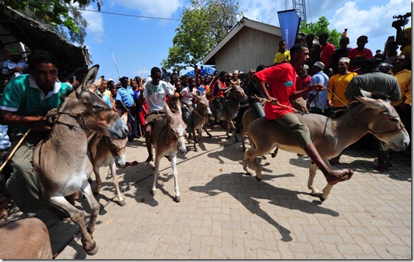 The African Town Where Donkey Racing is Highly Reverence